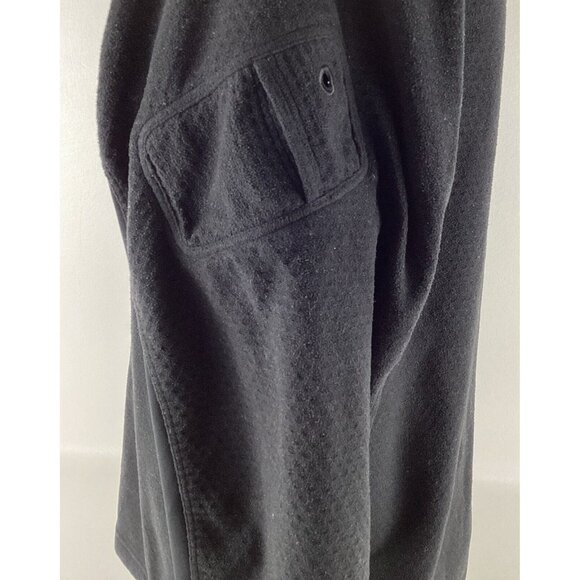 Nike Sweater Adult Large Black Therma Fit Sweatshirt 1/4 Zip Pullover Fleece - Picture 7 of 11